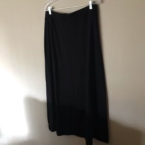 Black A line Skirt